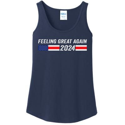 Feeling Great Again Trump 2024 Ladies Essential Tank