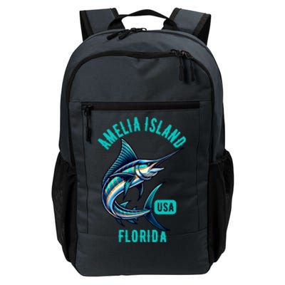 Funny Gift Amelia Island Florida Usa Fishing Design Daily Commute Backpack