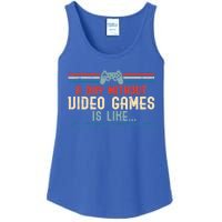 Funny Gamer A Day Without Video Games Gaming Cute Gift Ladies Essential Tank