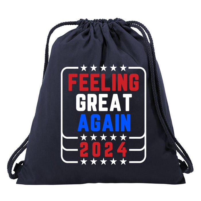 Feeling Great Again 2024 Drawstring Bag