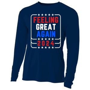 Feeling Great Again 2024 Cooling Performance Long Sleeve Crew