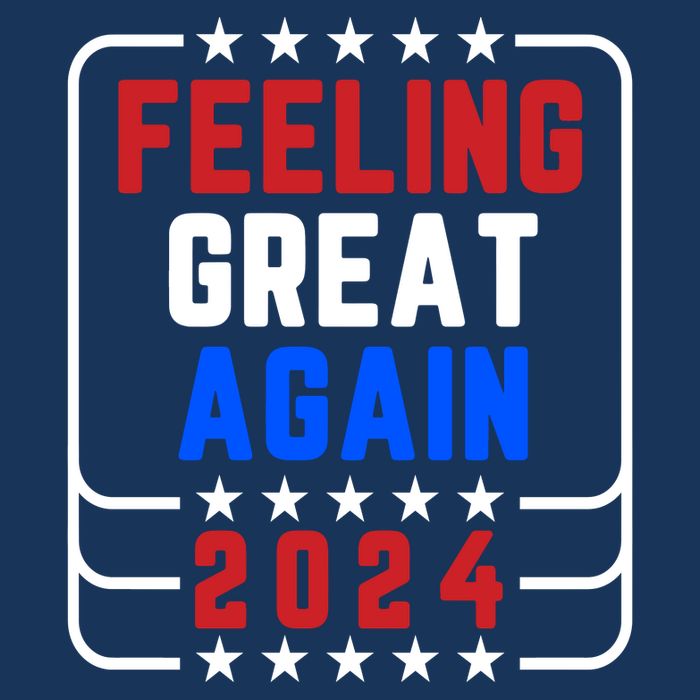Feeling Great Again 2024 Cooling Performance Long Sleeve Crew