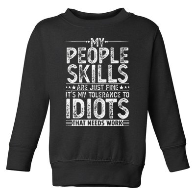 Funny Graphic Adult Humour Sarcastic Toddler Sweatshirt