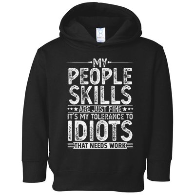 Funny Graphic Adult Humour Sarcastic Toddler Hoodie