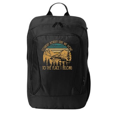 Funny Guitars Arts Country Roads Take Me Home Quotes Music City Backpack