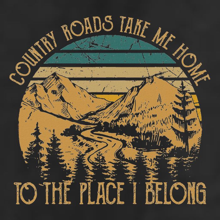 Funny Guitars Arts Country Roads Take Me Home Quotes Music Hat