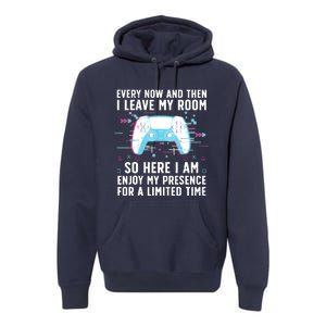 Funny Gamer Art For Men Women Gaming Gamer Video Game Lover Premium Hoodie