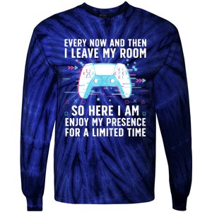 Funny Gamer Art For Men Women Gaming Gamer Video Game Lover Tie-Dye Long Sleeve Shirt