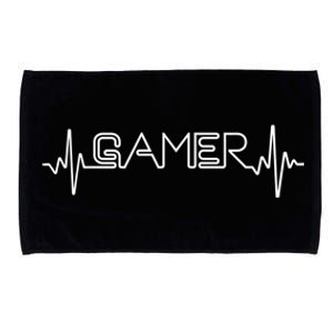 Funny Gaming Art For Men Women Ki Ds Gamers Video Game Player Microfiber Hand Towel