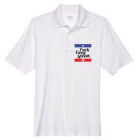 Anti Texas GOP Shirt Fuck Greg Abbott Men's Origin Performance Pique Polo