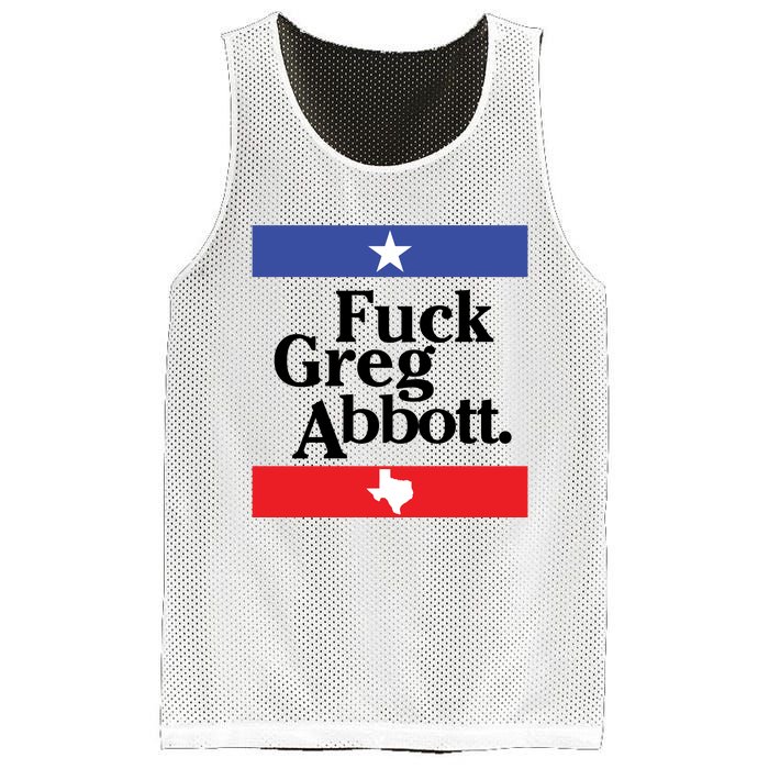 Anti Texas GOP Shirt Fuck Greg Abbott Mesh Reversible Basketball Jersey Tank