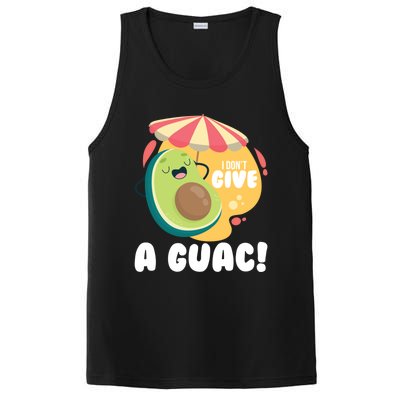 For Guacamole Avocado I Dont Give A Guac Gift PosiCharge Competitor Tank