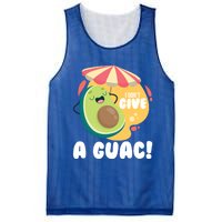 For Guacamole Avocado I Dont Give A Guac Gift Mesh Reversible Basketball Jersey Tank