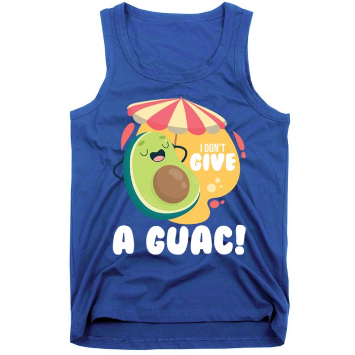 For Guacamole Avocado I Dont Give A Guac Gift Tank Top