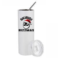 Funny Gen Alpha Slang Christmas Penguin Stainless Steel Tumbler