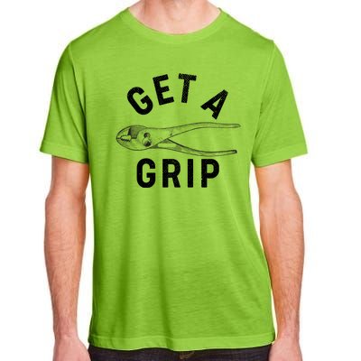 Funny Get A Grip Adult ChromaSoft Performance T-Shirt