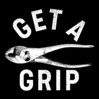 Funny Get A Grip Flatbill Hat