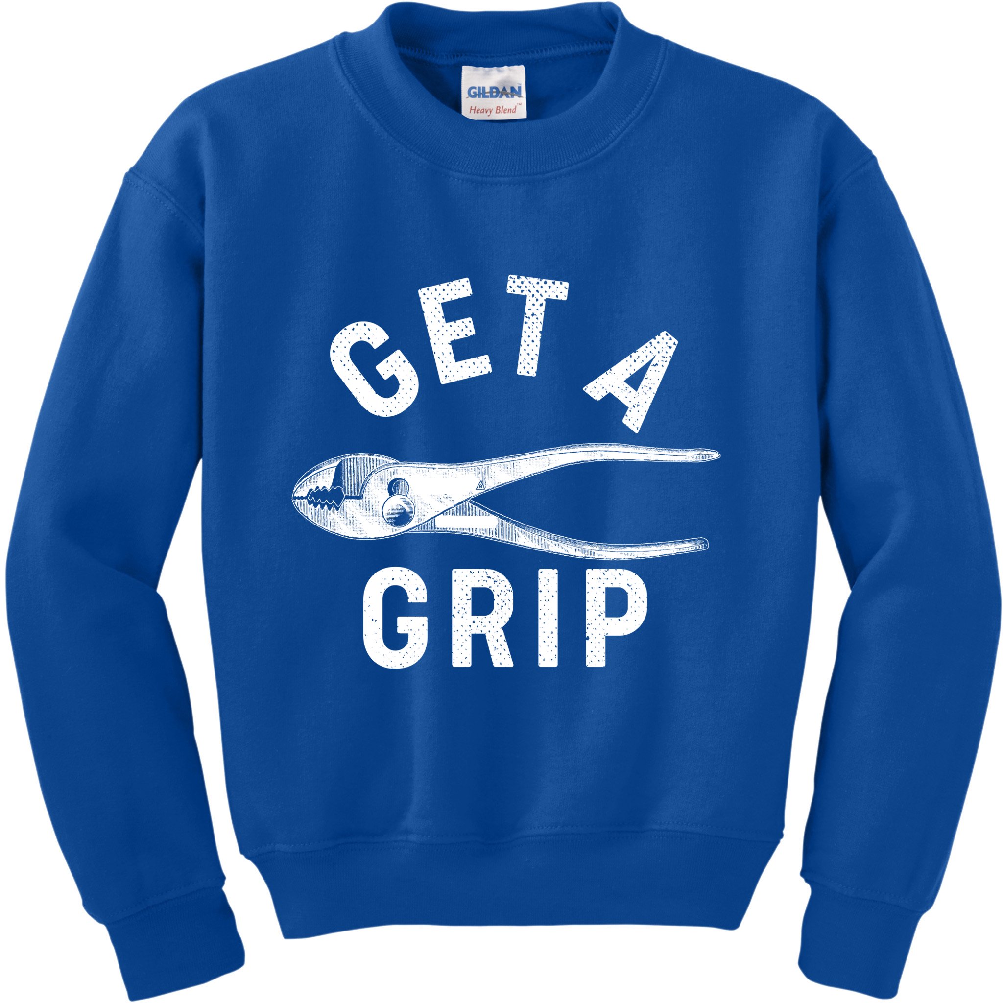 Funny Get A Grip Kids Sweatshirt