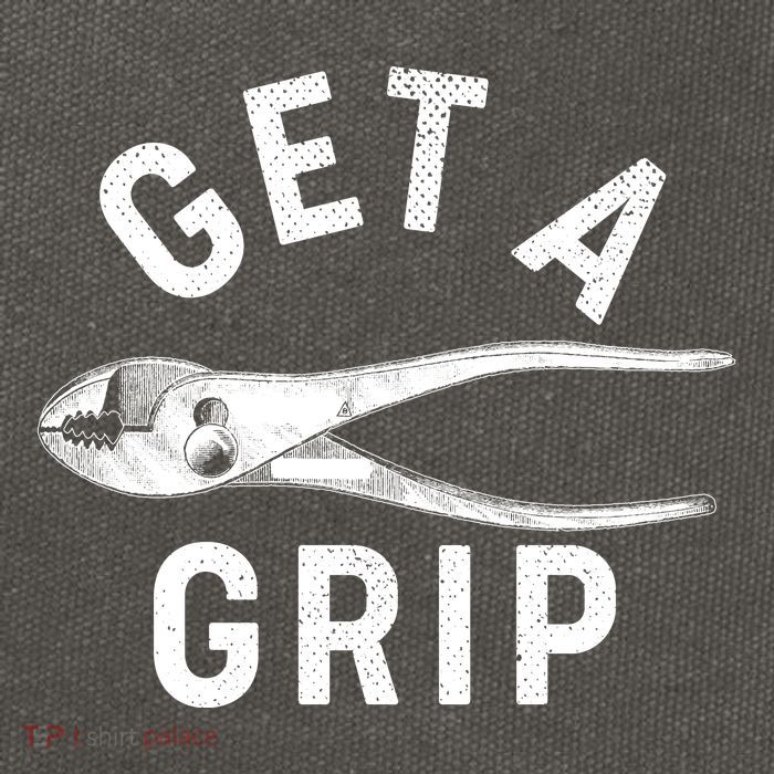 Funny Get A Grip Cotton Canvas Backpack