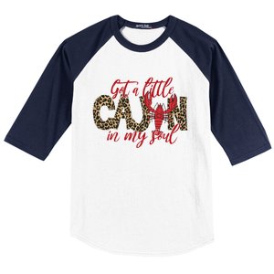 Funny Got A Little Cajun In My Soul Crawfish Season Great Gift Baseball Sleeve Shirt