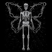 Fairy Grunge Aesthetic Fairycore Alt Goth Skeleton City Backpack