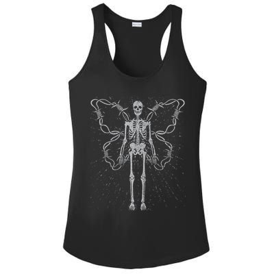 Fairy Grunge Aesthetic Fairycore Alt Goth Skeleton Ladies PosiCharge Competitor Racerback Tank