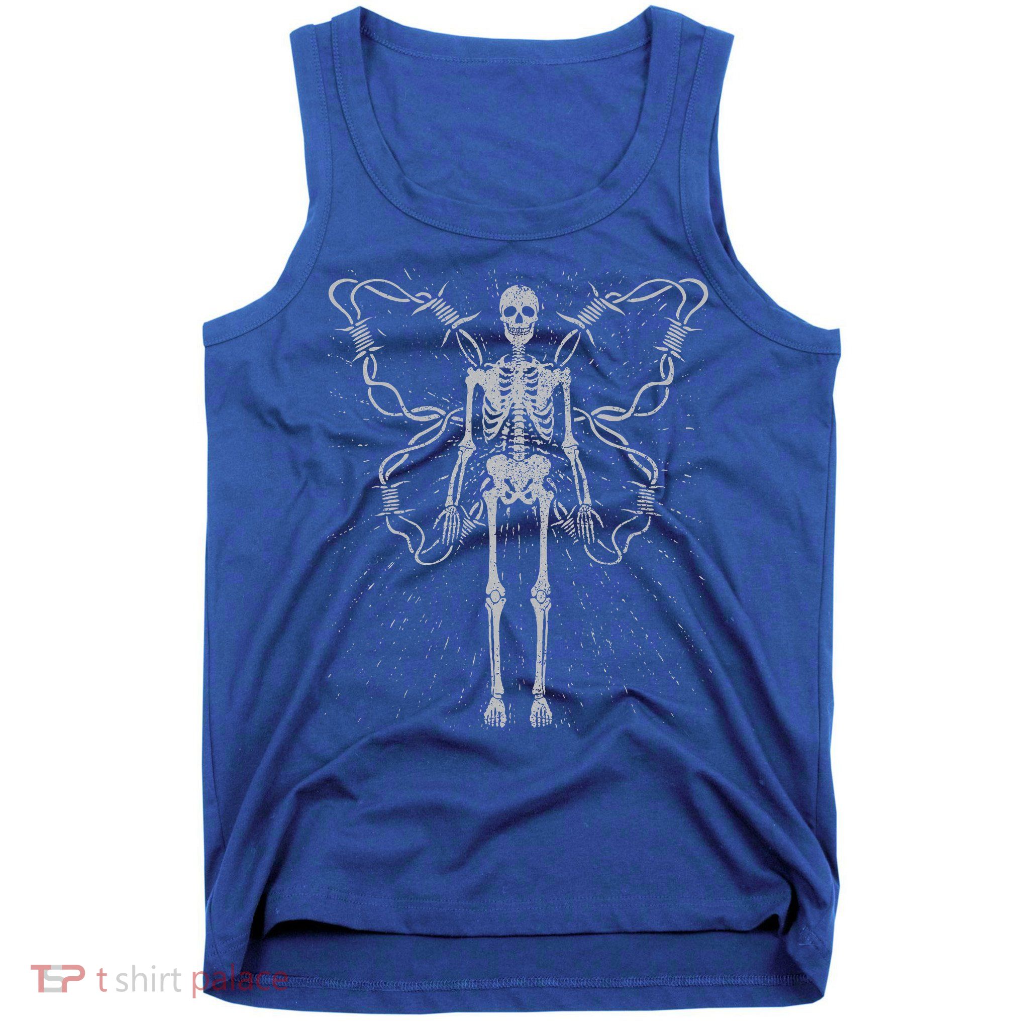 Fairy Grunge Aesthetic Fairycore Alt Goth Skeleton Tank Top