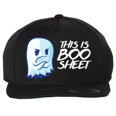 Funny Ghosgift Anti Costume This Is Boo Sheet Meaningful Gift Wool Snapback Cap