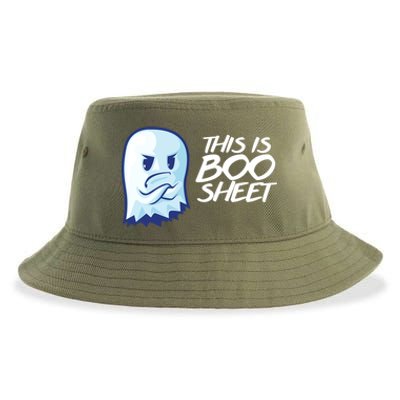 Funny Ghosgift Anti Costume This Is Boo Sheet Meaningful Gift Sustainable Bucket Hat