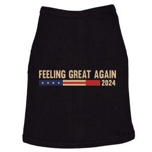 Feeling Great Again Trump 2024 Doggie Tank