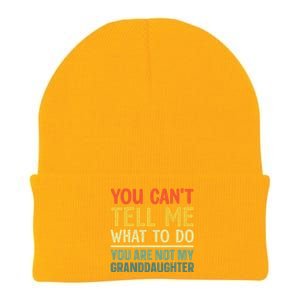 Funny Grandpa Art For Grandfather Gramps Poppy Papi Knit Cap Winter Beanie