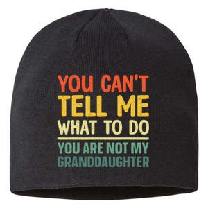 Funny Grandpa Art For Grandfather Gramps Poppy Papi Sustainable Beanie