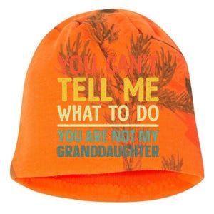 Funny Grandpa Art For Grandfather Gramps Poppy Papi Kati - Camo Knit Beanie