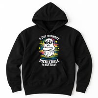 Funny Ghost A Day Without Pickleball Is Boo Sheet Hoodie