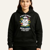 Funny Ghost A Day Without Pickleball Is Boo Sheet Hoodie