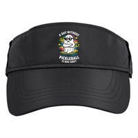 Funny Ghost A Day Without Pickleball Is Boo Sheet Adult Drive Performance Visor