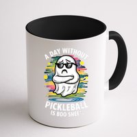 Funny Ghost A Day Without Pickleball Is Boo Sheet Mug