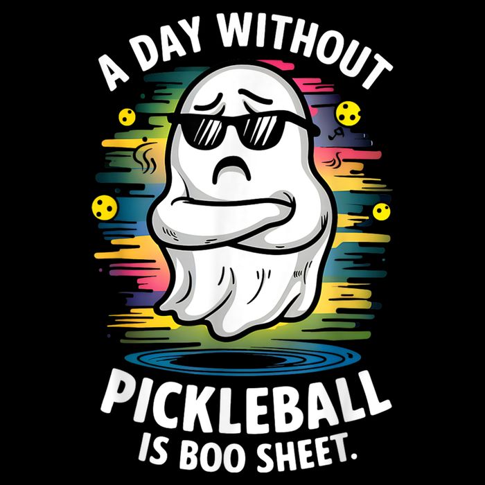 Funny Ghost A Day Without Pickleball Is Boo Sheet Mug