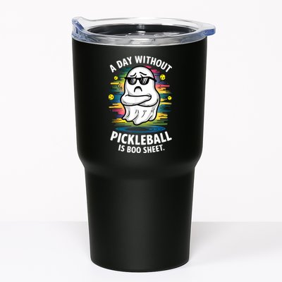 Funny Ghost A Day Without Pickleball Is Boo Sheet Tumbler