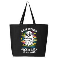 Funny Ghost A Day Without Pickleball Is Boo Sheet 25L Jumbo Tote