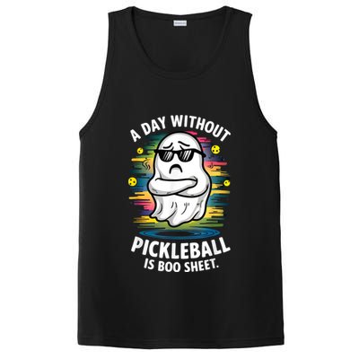 Funny Ghost A Day Without Pickleball Is Boo Sheet PosiCharge Competitor Tank