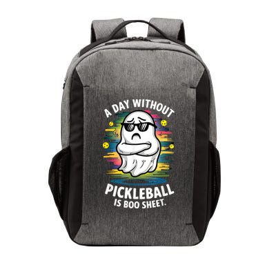Funny Ghost A Day Without Pickleball Is Boo Sheet Vector Backpack