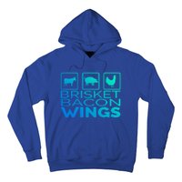 Funny Grill Brisket Bacon Wings Dad Fathers Day Gift Hoodie