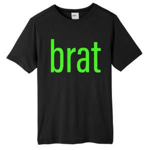 Funny Green Brat Tall Fusion ChromaSoft Performance T-Shirt