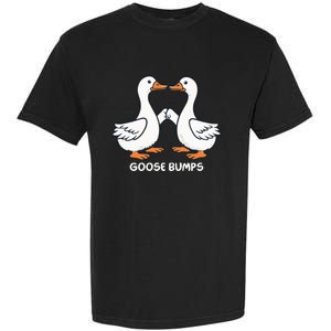 Funny Goose Bumps Silly Goose Minimalist Duck Garment-Dyed Heavyweight T-Shirt