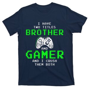 Funny Gaming Brothers Tee Gamer Gifts T-Shirt