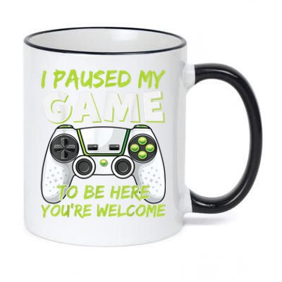 Funny Gaming Boy Girl Men Gamer Video Game 11oz Black Color Changing Mug