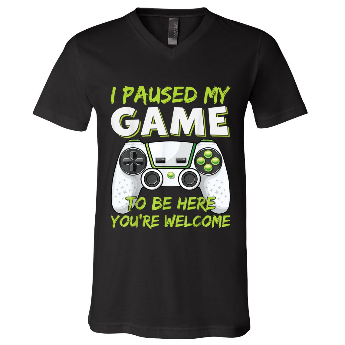 Funny Gaming Boy Girl Men Gamer Video Game V-Neck T-Shirt