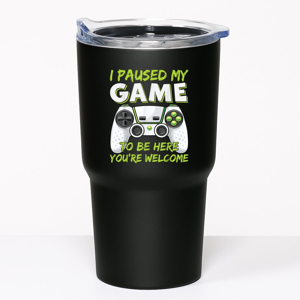 Funny Gaming Boy Girl Men Gamer Video Game Tumbler