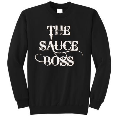 Funny Grilling Bbq T The Sauce Boss Grill Daddy Sweatshirt